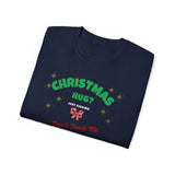 CHRISTMAS HUG- T Shirt (VARIETY OF COLORS)