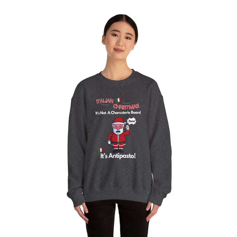 ITALIAN CHRISTMAS- Unisex Heavy Blend Crewneck Sweatshirt (VARIETY OF COLORS)