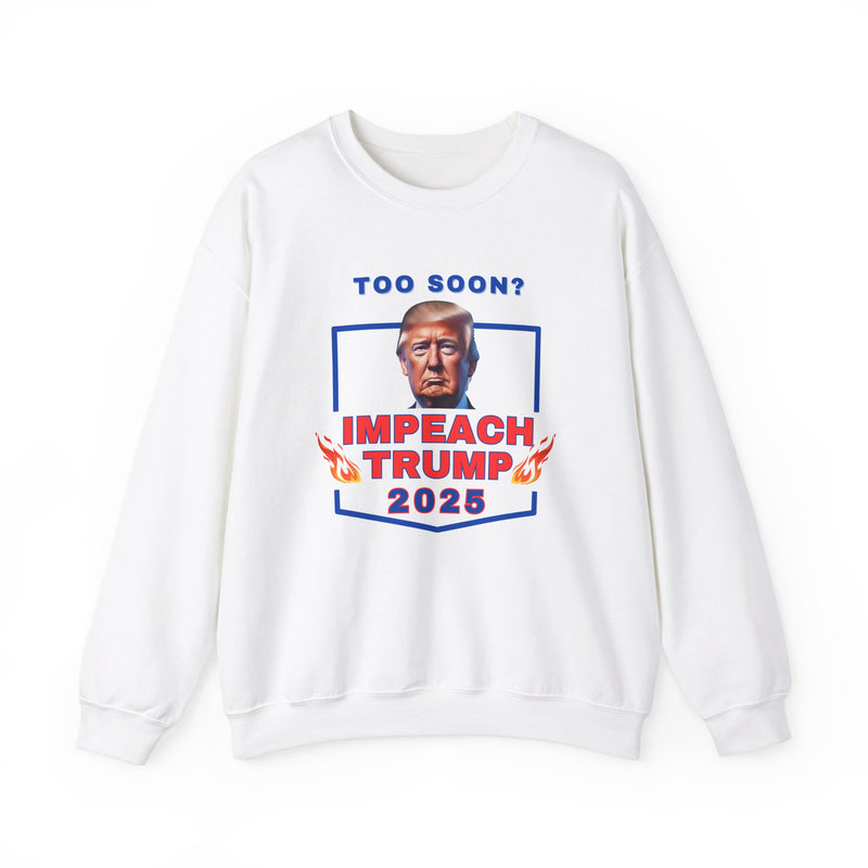 IMPEACH TRUMP- Unisex Heavy Blend Crewneck Sweatshirt (VARIETY OF COLORS)