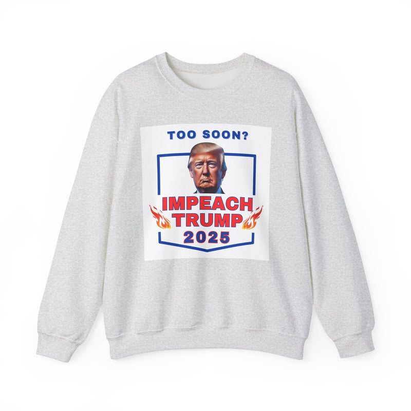 IMPEACH TRUMP- Unisex Heavy Blend Crewneck Sweatshirt (VARIETY OF COLORS)