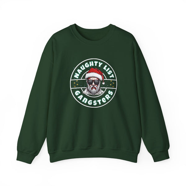 NAUGHTY LIST GANGSTERS- Unisex Heavy Blend Crewneck Sweatshirt (VARIETY OF COLORS)