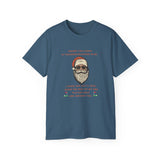 GOLFING SANTA- T Shirt (VARIETY OF COLORS)