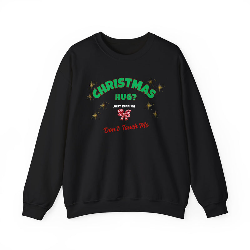 CHRISTMAS HUG- Unisex Heavy Blend Crewneck Sweatshirt (VARIETY OF COLORS)