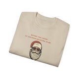 GOLFING SANTA- T Shirt (VARIETY OF COLORS)