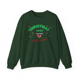 CHRISTMAS HUG- Unisex Heavy Blend Crewneck Sweatshirt (VARIETY OF COLORS)