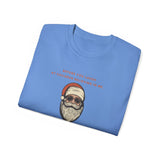 GOLFING SANTA- T Shirt (VARIETY OF COLORS)