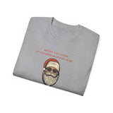 GOLFING SANTA- T Shirt (VARIETY OF COLORS)