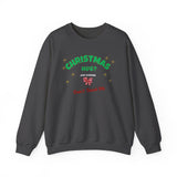 CHRISTMAS HUG- Unisex Heavy Blend Crewneck Sweatshirt (VARIETY OF COLORS)