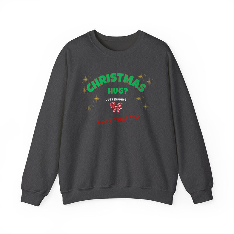 CHRISTMAS HUG- Unisex Heavy Blend Crewneck Sweatshirt (VARIETY OF COLORS)