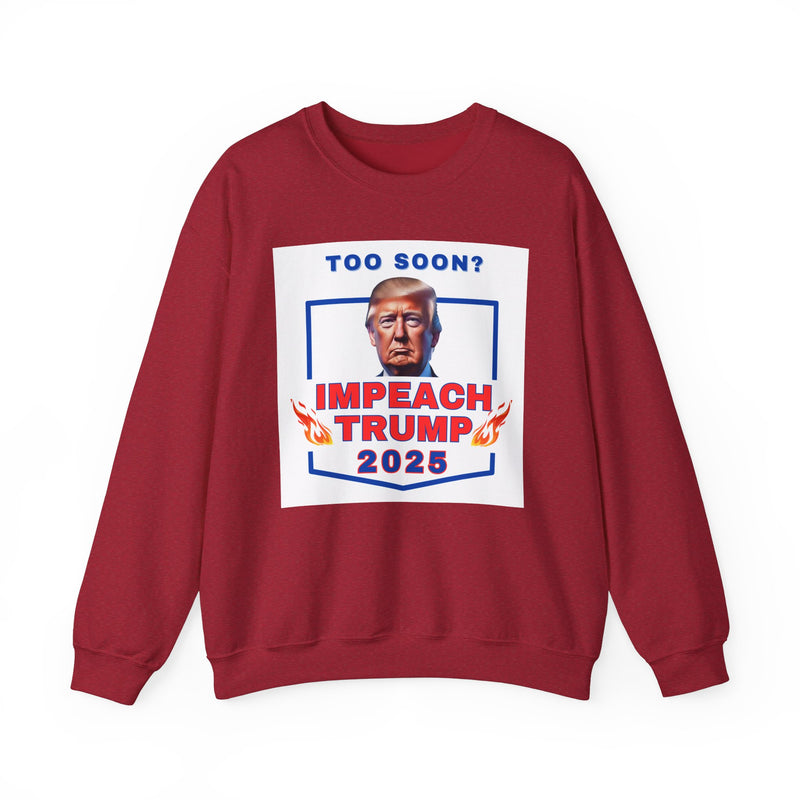 IMPEACH TRUMP- Unisex Heavy Blend Crewneck Sweatshirt (VARIETY OF COLORS)