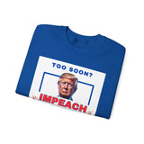 IMPEACH TRUMP- Unisex Heavy Blend Crewneck Sweatshirt (VARIETY OF COLORS)