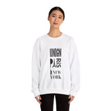 LONDON NEW YORK PARIS- Unisex Heavy Blend Crewneck Sweatshirt (VARIETY OF COLORS)