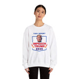 IMPEACH TRUMP- Unisex Heavy Blend Crewneck Sweatshirt (VARIETY OF COLORS)