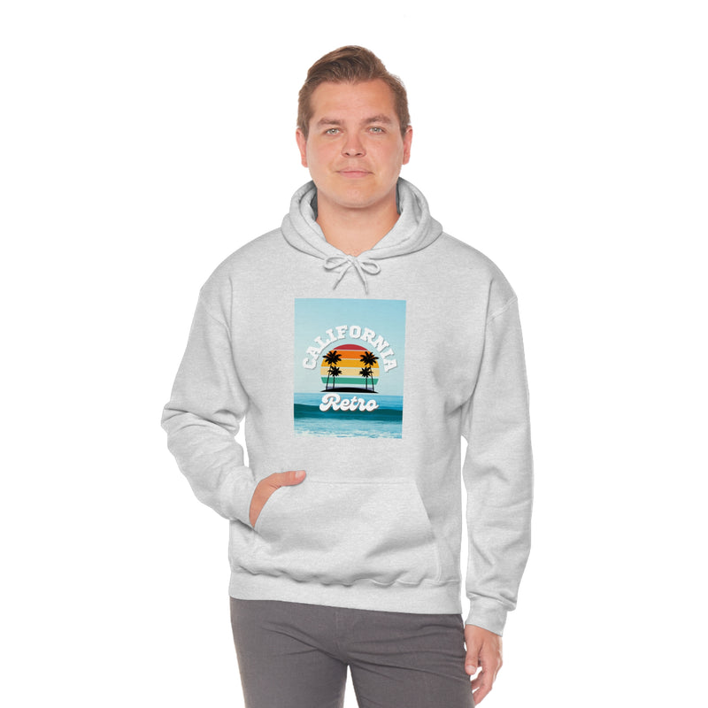 California Retro -Unisex Heavy Blend Hooded Sweatshirt (VARIETY OF COLORS)