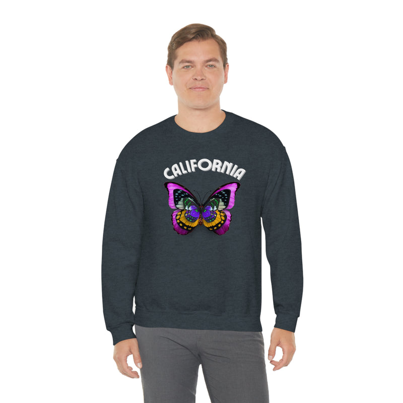 CALIFORNIA- Unisex Heavy Blend Crewneck Sweatshirt (VARIETY OF COLORS)