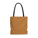 QUEEN OF BAD DECISIONS - AOP Tote Bag (LIGHT BROWN)