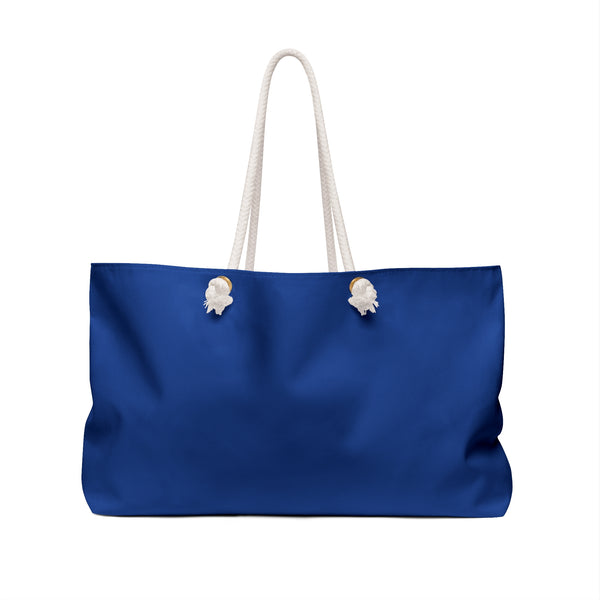 Blue Weekender Bag