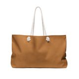 HOT GRANDMA ASSOCIATION- Weekender Bag (LIGHT BROWN)