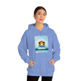 California Retro -Unisex Heavy Blend Hooded Sweatshirt (VARIETY OF COLORS)