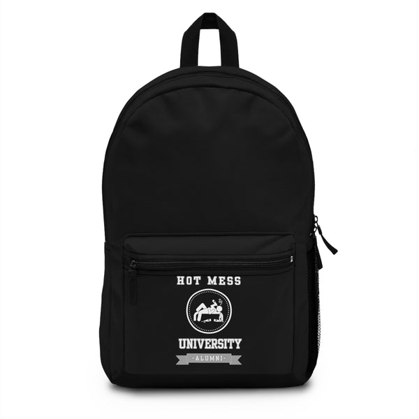 HOT MESS UNIVERSITY- Empire Backpack (BLACK)