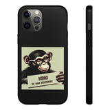 King of Bad Decisions-Tough Phone Cases - Fits Most Phone Sizes!! (BLACK)