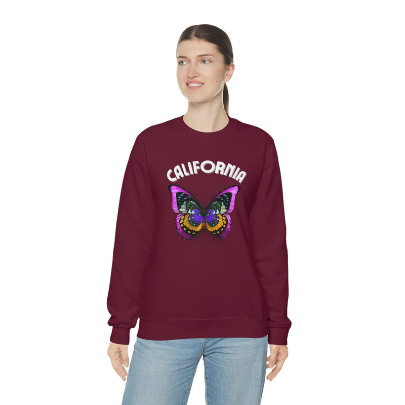 CALIFORNIA- Unisex Heavy Blend Crewneck Sweatshirt (VARIETY OF COLORS)