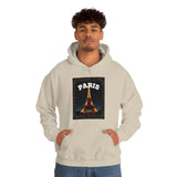 Paris At Night -Unisex Heavy Blend Hooded Sweatshirt (VARIETY OF COLORS)