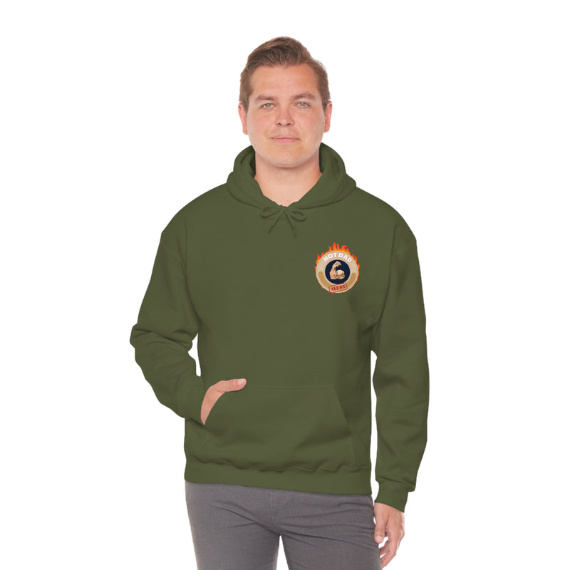 HOT DAD ALERT - Unisex Heavy Blend Hooded Sweatshirt (VARIETY OF COLORS)