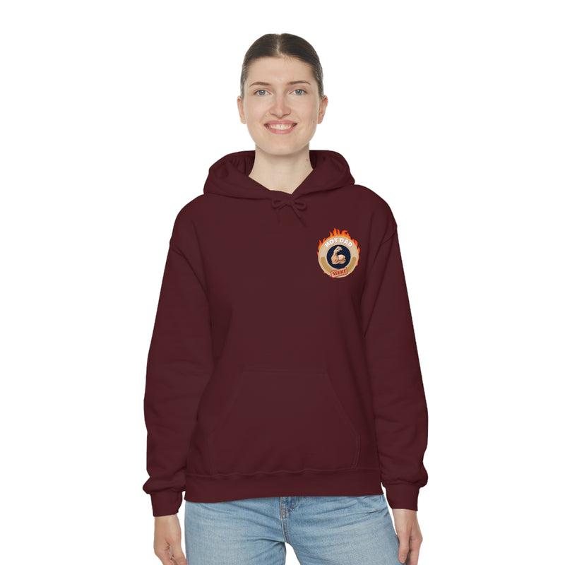 HOT DAD ALERT - Unisex Heavy Blend Hooded Sweatshirt (VARIETY OF COLORS)