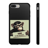 King of Bad Decisions-Tough Phone Cases - Fits Most Phone Sizes!! (BLACK)