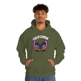 CALIFORNIA-Unisex Heavy Blend Hooded Sweatshirt (VARIETY OF COLORS)