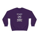 HOT MESS UNIVERSITY- Unisex Heavy Blend Crewneck Sweatshirt (VARIETY OF COLORS)