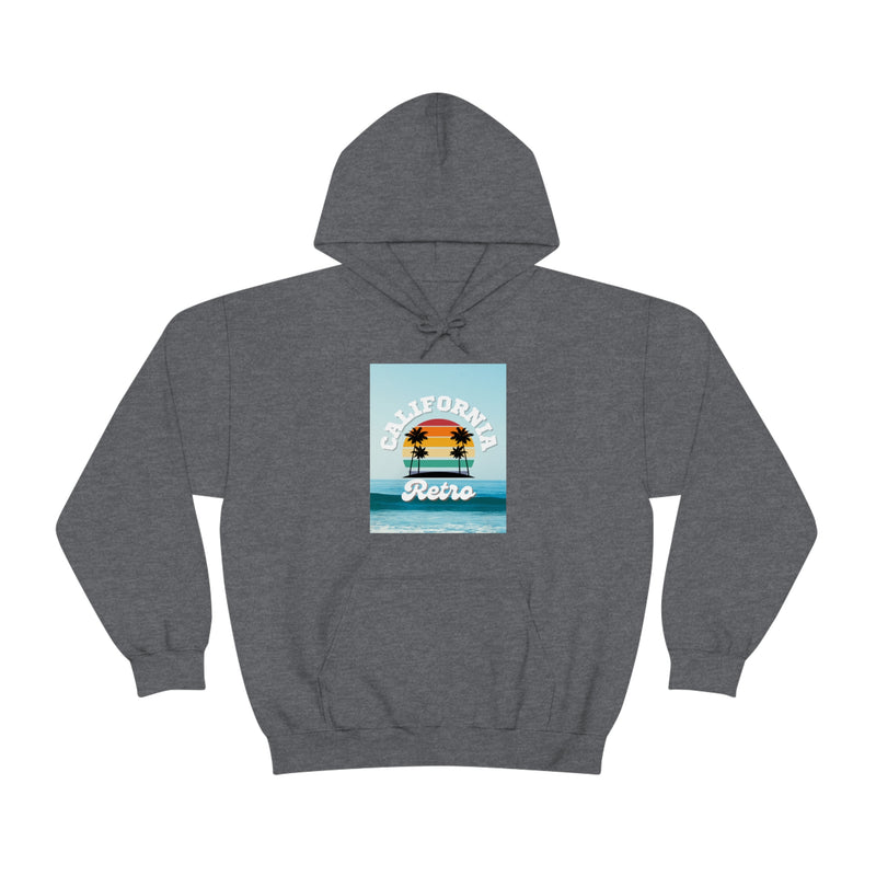 California Retro -Unisex Heavy Blend Hooded Sweatshirt (VARIETY OF COLORS)