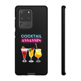 COCKTAIL ASSASSIN-Tough Phone Cases - Fits Most Phone Sizes!! (PURPLE)