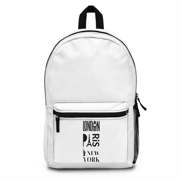 LONDON-PARIS-NEW YORK -Empire Backpack (WHITE)