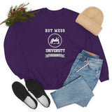 HOT MESS UNIVERSITY- Unisex Heavy Blend Crewneck Sweatshirt (VARIETY OF COLORS)