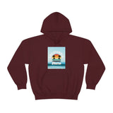 California Retro -Unisex Heavy Blend Hooded Sweatshirt (VARIETY OF COLORS)