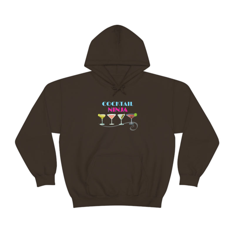 COCKTAIL NINJA- Unisex Heavy Blend Hooded Sweatshirt (VARIETY OF COLORS)