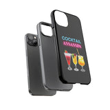 COCKTAIL ASSASSIN-Tough Phone Cases - Fits Most Phone Sizes!! (PURPLE)