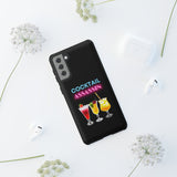 COCKTAIL ASSASSIN-Tough Phone Cases - Fits Most Phone Sizes!! (PURPLE)