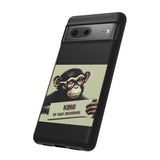 King of Bad Decisions-Tough Phone Cases - Fits Most Phone Sizes!! (BLACK)