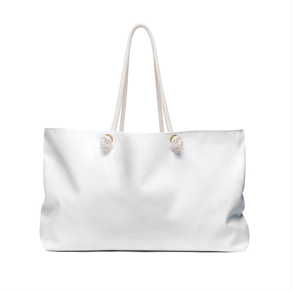 LONDON-PARIS-NEW YORK- Weekender Bag (WHITE)