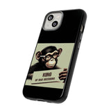 King of Bad Decisions-Tough Phone Cases - Fits Most Phone Sizes!! (BLACK)