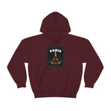 Paris At Night -Unisex Heavy Blend Hooded Sweatshirt (VARIETY OF COLORS)