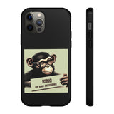 King of Bad Decisions-Tough Phone Cases - Fits Most Phone Sizes!! (BLACK)