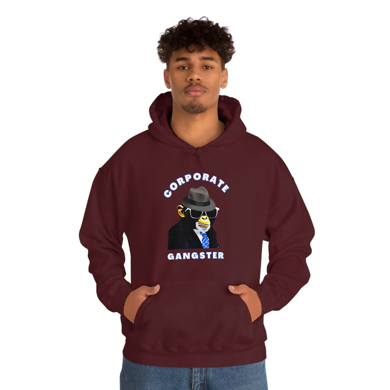 CORPORATE GANGSTER -Unisex Heavy Blend Hooded Sweatshirt (VARIETY OF COLORS)