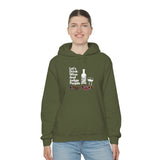 LETS DRINK WINE AND JUDGE- Unisex Heavy Blend Hooded Sweatshirt (VARIETY OF COLORS)