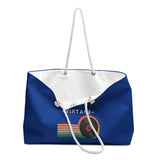 NEW YORK VINTAGE- Weekender Bag (BLUE)