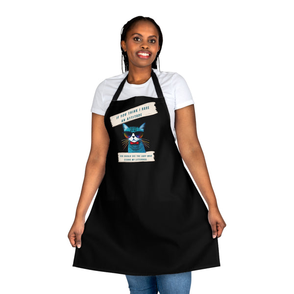 Cat Attitude Apron 