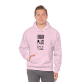 London Paris NY- Unisex Heavy Blend Hooded Sweatshirt (VARIETY OF COLORS)